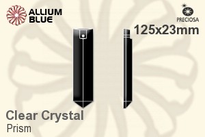 Preciosa Prism (100) 125x23mm - Clear Crystal