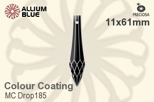 Preciosa MC Drop 185 (2679) 11x61mm - Colour Coating