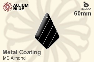 Preciosa MC Almond (2697) 60mm - Metal Coating