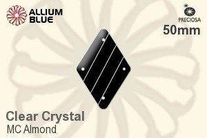 Preciosa MC Almond (2699) 50mm - Clear Crystal