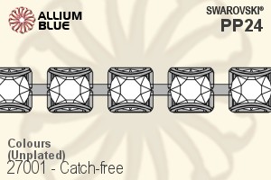 Swarovski Catch-free Cupchain (27001) PP24, Unplated, 00C - Colors