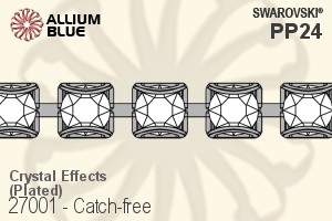 スワロフスキー Catch-free Cupchain (27001) PP24, メッキ, 00C - クリスタル エフェクト