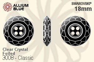 SWAROVSKI 3008 18MM CRYSTAL F