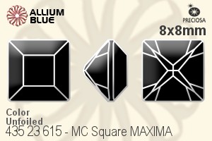 宝仕奥莎 机切正方形 MAXIMA 美饰玛 花式石 (435 23 615) 8x8mm - 颜色 无水银底