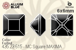PRECIOSA Square MXM 6x6 lt.peach DF