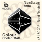 Preciosa プレシオサ MC マシーンカットビーズ Rondell (451 69 302) 4.7x5mm - カラー