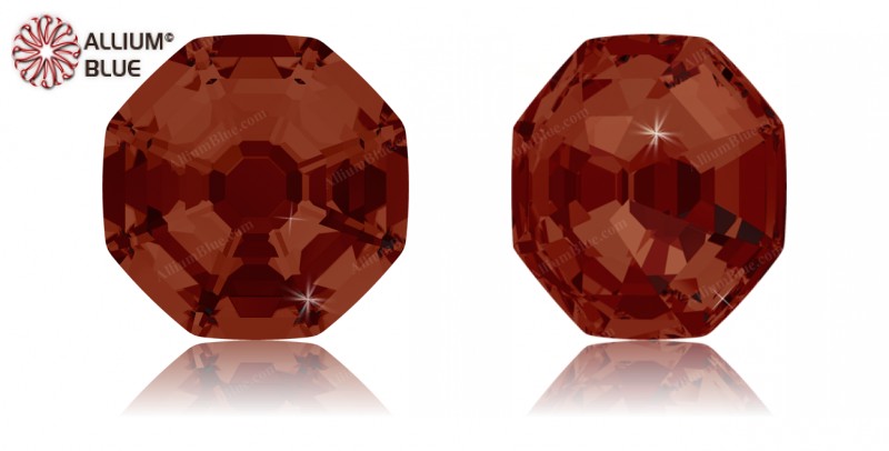 SWAROVSKI 4678 8MM CRYSTAL RED MAGMA F