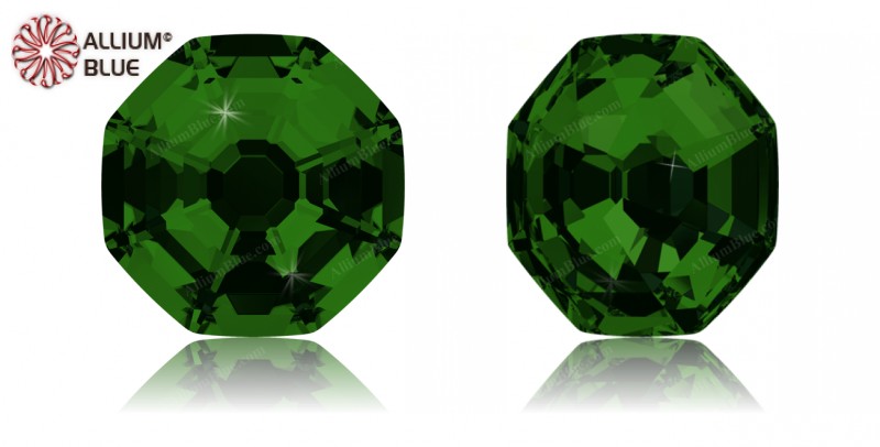 SWAROVSKI 4678 8MM DARK MOSS GREEN F