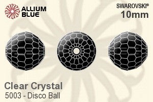 Swarovski Disco Ball Bead (5003) 10mm - Clear Crystal