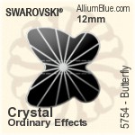 Swarovski Butterfly Bead (5754) 10mm - Color