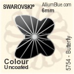 Swarovski Butterfly Bead (5754) 8mm - Crystal Effect