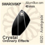 施華洛世奇 Avant-grade 吊墜 (6620) 30mm - Crystal (Ordinary Effects)