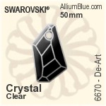 施華洛世奇 Rondelle (Large Hole) 串珠 (5041) 12mm - Clear Crystal