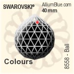 施華洛世奇 STRASS Ball (8558) 50mm - 透明白色