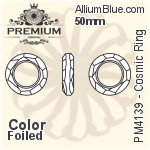 スワロフスキー Rhombus ペンダント (6320) 27mm - カラー（コーティングなし）