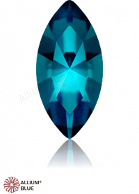 PREMIUM CRYSTAL Navette Fancy Stone 18x9mm Blue Zircon F