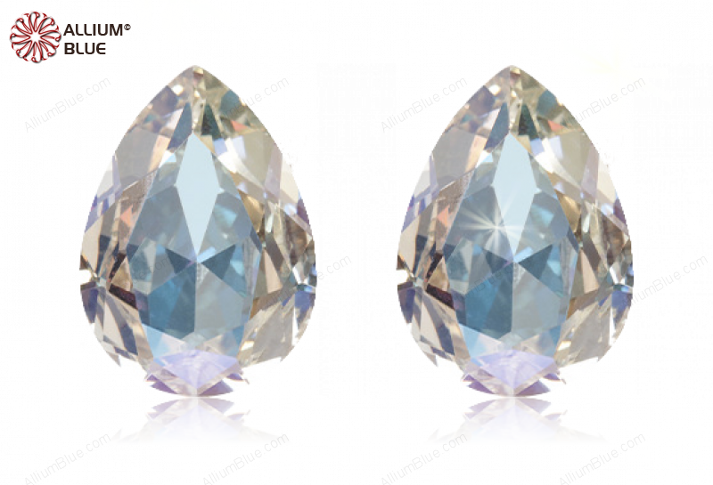 PREMIUM CRYSTAL Pear Fancy Stone 14x10mm Crystal Moonlight F