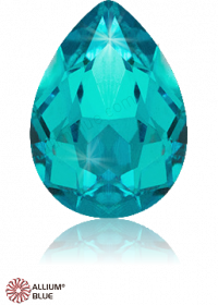 PREMIUM CRYSTAL Pear Fancy Stone 10x7mm Aqua F