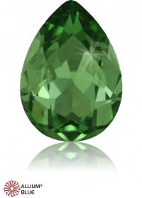 PREMIUM CRYSTAL Pear Fancy Stone 30x20mm Peridot F