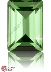 PREMIUM CRYSTAL Step Cut Fancy Stone 14x10mm Peridot F