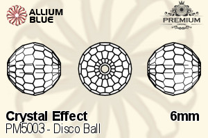 PREMIUM Disco Ball Bead (PM5003) 6mm - Crystal Effect