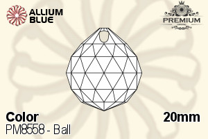 PREMIUM Ball Pendant (PM8558) 20mm - Color