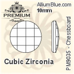 PREMIUM Zirconia Chessboard (PM9035) 8mm - Cubic Zirconia