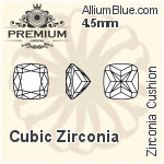 PREMIUM Zirconia Cushion (PM9470) 5mm - Cubic Zirconia