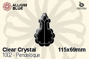 プレシオサ Pendeloque (1002) 115x69mm - クリスタル