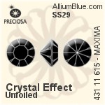 Preciosa MC Chaton MAXIMA (431 11 615) SS6.5 - Crystal (Coated)