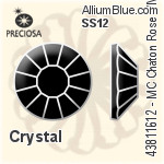Preciosa MC Chaton MAXIMA (431 11 615) SS4 / PP9 - Clear Crystal With Dura™ Foiling
