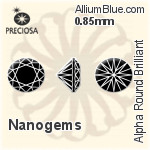 Preciosa Alpha Round Brilliant (RDC) 0.9mm - Nanogems