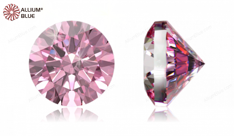 SWAROVSKI GEMS Cubic Zirconia Round Pure Brilliance Purplish Pink 3.00MM normal +/- FQ 0.200