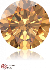 SWAROVSKI GEMS Cubic Zirconia Round Pure Brilliance Amber 3.50MM normal +/- FQ 0.140