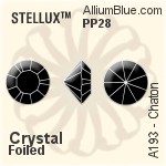 STELLUX Chaton (A193) PP28 - Colour (Half Coated)