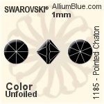 スワロフスキー Snowflake ペンダント (6704) 20mm - クリスタル エフェクト