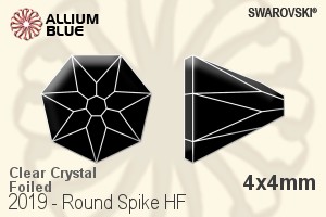 SWAROVSKI 2019 4X4MM CRYSTAL M HF