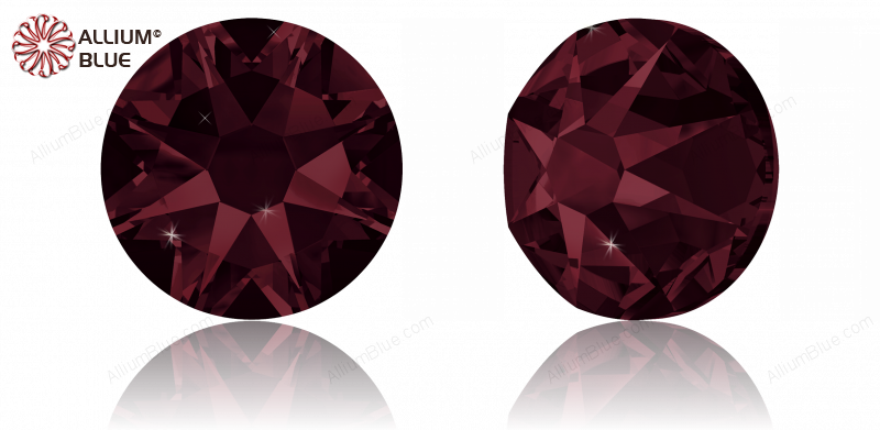 SWAROVSKI 2088 SS 12 BURGUNDY F