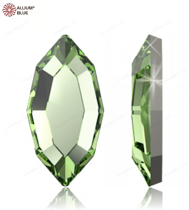 SWAROVSKI 2200 4X2MM RECREATED PERIDOT F