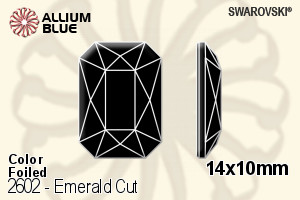 SWAROVSKI 2602 14X10MM EMERALD F