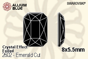 SWAROVSKI 2602 8X5.5MM CRYSTAL AB F