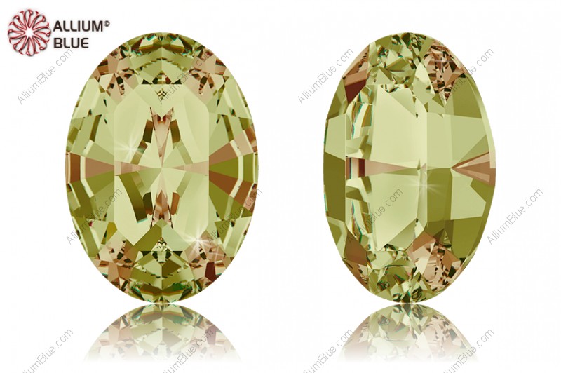 SWAROVSKI 4128 8X6MM CRYSTAL LUMINGREEN