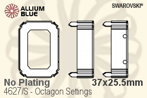 Swarovski Octagon Settings (4627/S) 37x25.5mm - No Plating