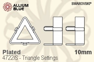 SWAROVSKI 4722/S 10MM 1PH2OH