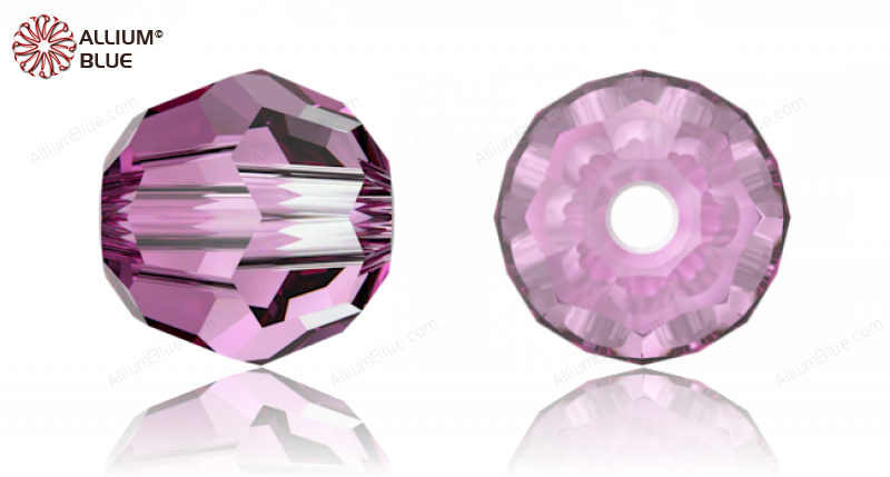 SWAROVSKI 5000 4MM DARK ROSE