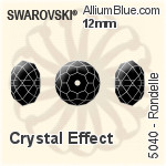 施华洛世奇 圆形 串珠 (5000) 3mm - 白色（半涂层）