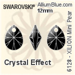 Swarovski XILION Mini Pear Pendant (6128) 8mm - Color