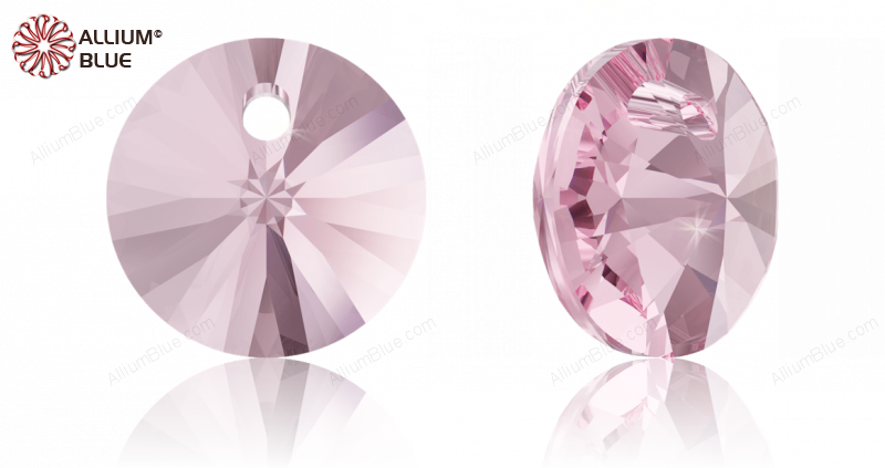 SWAROVSKI 6428 6MM LIGHT ROSE