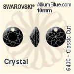 Swarovski Classic Cut Pendant (6430) 8mm - Color (Half Coated)