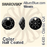 Swarovski Classic Cut Pendant (6430) 14mm - Clear Crystal